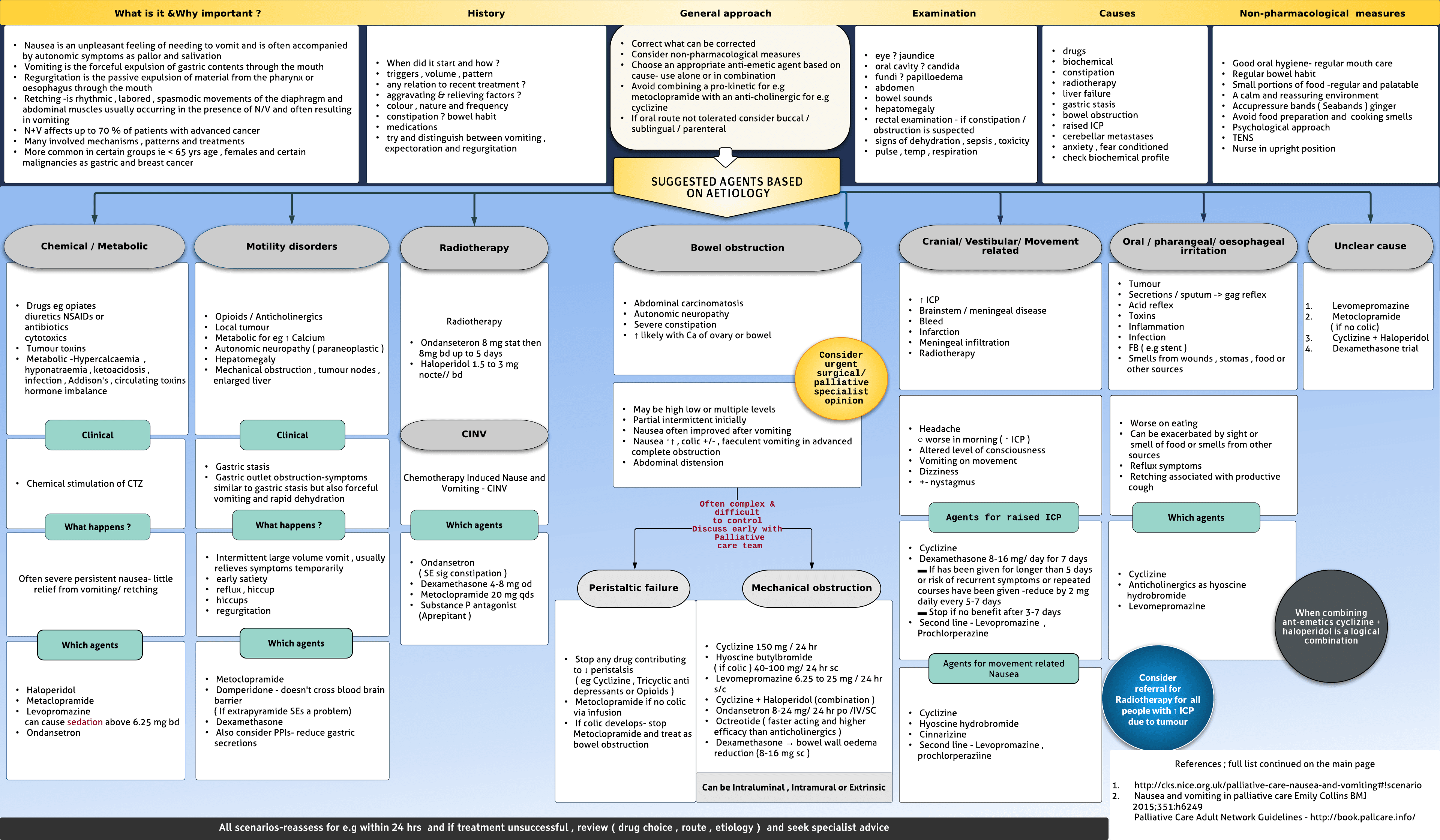 Nausea and Vomiting in Palliative Care